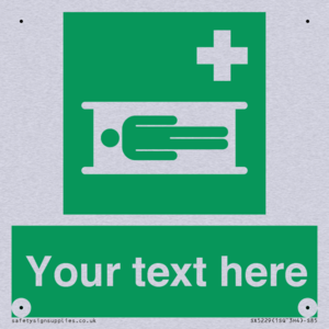 Custom Stretcher Sign